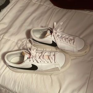 nike platform blazers